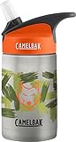 CamelBak Eddy Kids Vacuum Stainless Waterbottle, Wolf Camo, 12 oz