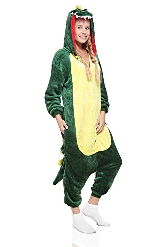 Adult Dragon Kigurumi Animal Onesie Pajamas Plush One Piece Cosplay Costume