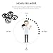REDPAWZ H36 Mini Drone 2.4G 6 Axis Gyro Headless Mode, 360° Flips, Remote Control One Key Return RC Quadcopter, Best Drone for Kids & Beginners, Children Toys Gift -(Double Battery,Gray)