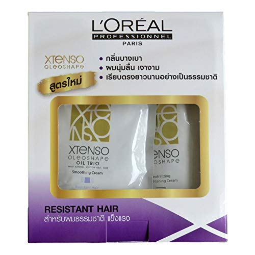 L'OREAL X-tenso Straightener Cream For Natural Resistant Hair (Best Chemical Hair Straightener)