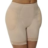 LoveFifi Women's 100% Woman Four-Pad Girdle Panty - Medium - Nude