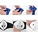 Activated Carbon N99 PM2.5 Dust Mask Anti Pollution Safety Half Face Mask Sports Mask with Filter Cotton Sheet and Valves for Cycling, Running