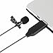 aitesco USB Microphone Lavalier Clip-on Omnidirectional Condenser Microphone for Computer Laptop PC Macbook, Perfect for Interviews, Skype, Audio Video Youtube Recording, MSN, Skypee, Podcast