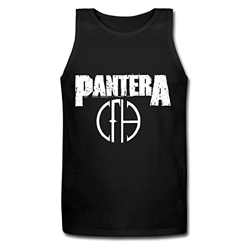 Black Heavy Metal Band Pantera Vest Tanktops Men's XLarge Buy
