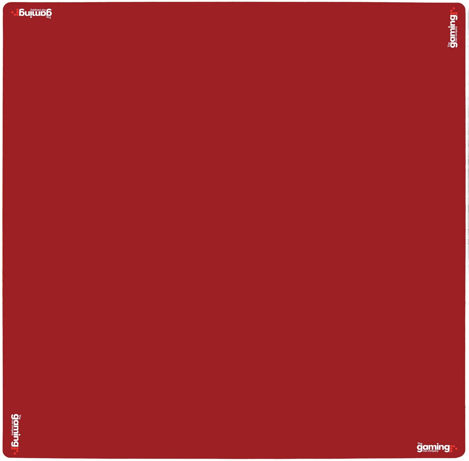 The Gaming Mat Company Poker, Dominoes, Bridge & Mahjong Table Mat- Oxblood 33" x 33" Premium Gaming Mat- Cards Playmat- Card Gaming Mat Table Top Cover Topper Card Game Mat Square Mahjong Table Cover