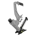 NuMax SFL618 3-in-1 Pneumatic Flooring Stapler/Nailer with White Rubber Mallet Ergonomic & Lightweight Pneumatic Nail Gun for T-Cleats, L-Cleats & Staples with Replaceable Base Plates