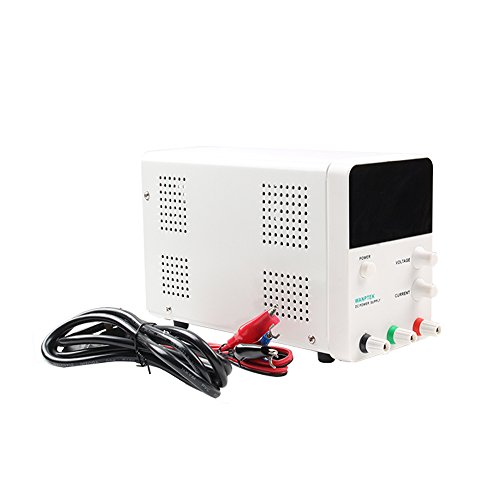 Wanptek Voltage Regulator Switching 4 Digits Blue LED Display Switch Laboratory DC Power Supply 0-30V 0-10A Mini DC Power Supply Precision Variable Adjustable AC 115V/230V 50/60Hz - Thumbnail 6