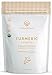 The Organique Co. Turmeric Root Powder with Curcumin (4.5%) – Anti-Inflammatory for Joint Pain Relief - 8 Ounce, Resealable Bag – Organic, 100% Pure, Raw, Non-GMO Supplement – Sustainably Sourced