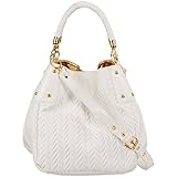 FASH Limited Casual Satchel Handbag Texture Bag - White