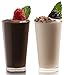 Zappy Elegant Disposable Plastic Straight Wall Shooter Glasses 3 Oz: Clear Pack of 50 Tumblers - Tasting Sample Dessert Shooters Champagne Wine Beer Shot Glass Parfait Souffle Jello Tumbler Party Cups
