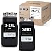 TEINO Remanufactured Ink Cartridges Replacement for Canon PG-240XL 240XL 240 use with Canon PIXMA TS5120 MG3620 MX532 MG3520 MX452 MX472 MX432 MG2120 MG3222 MG3220 MG3122 MX479 MX512 (Black, 2-Pack)