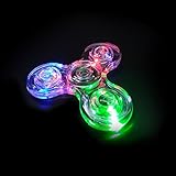 Fidget Spinner [LED Light], Kloss Fidget Toys Glow Hand Spinner Relieve Stress Toy for ADD, ADHD, Anxiety and Autism Adult Children