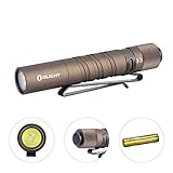 Olight I3T EOS 180 Lumens Dual-Output Slim EDC Flashlight for Camping and Hiking, Tail Swith Flashlight with AAA battery