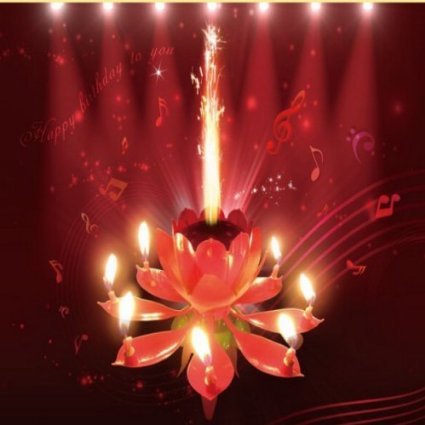 Red candles Abu Dhabi