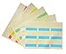 Mr-Label® Vinyl Self-Laminating Printable Cable Labels - Weatherproof Cable Identification Tags for Wire Identification | Cable Classification - A4 Sheet (25 Sheets (675 Labels), 5 Assorted Colors)
