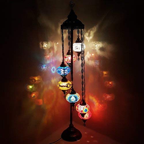 turkish moroccan lantern floor lamp