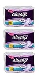 Always Dailies Sheer No Feel, Regular 108 Count, Pack of 3.