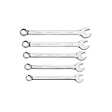 Craftsman 5-piece Full Polish Large Combination Wrench Set, Inch