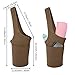 MoKo Yoga Mat Bag, Yoga Mat Tote Sling Carrier Lightweight Yoga Mat Carry Bag with Large Pocket & Zipper Pocket, Yoga Mat Holder for Women Men Fits Most Size Mats Reuseable Storage Bag – Khakithumb 4