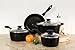 Sunbeam Armada, 7-Piece Cookware Set, Black