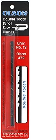 Olson SA4390 Carded Double Tooth Scroll Blades