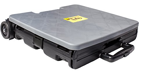 dbest-products-Quik-Cart-two-wheeled-collapsible-handcart-with-grey-lid-rolling-utility-with-seat-heavy-duty-lightweight
