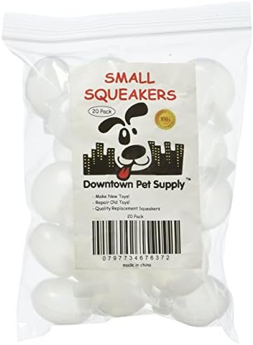 Downtown Pet Provide Small Substitute Squeakers, 1 1/4″ in Diameter