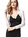Sheroin Women's Long Sleeve Lace Shrug Bolero Jacket Sheer Open Front Cardigan