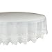 DII Elegant Lace Table Décor, Decorative Table Cover, Reusable & Machine Washable, Table Cloth, 70