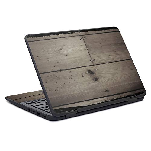 MightySkins Skin Compatible with HP Chromebook x360 11" G11 (2017) - Wooden | P…