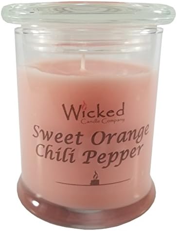 Sweet Orange Chili Pepper Candle in 12.5 oz. Jar