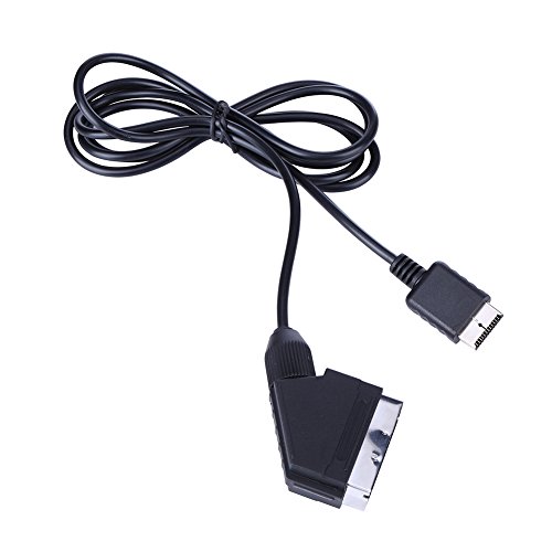 UEB 2m for ps2 RGB SCART Cable TV AV Lead for Playstation PS1 PS2 PS3 Slim line