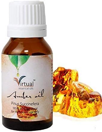 Virtual 100% Pure Essential Amber oil For Skin