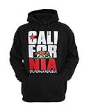 California Republic Design Hooded Sweatshirt