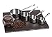 Premium Grade Nesting Stainless Steel Measuring Cups, Set of 4. Engraved US Measurements for Liquid and Dry Ingredients. Sturdy Stackable and Heavy Duty Metal Set. Perfect Housewarming Gift.
