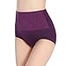 CS&BEAUTY Women's Premium Cotton Lace Hi Cut Panty Underwear,3 Pack,L/XL