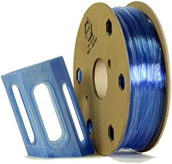 REFIL PET - 2.85 - TRANSPARENT BLUE PET Recycled 3D Printer Filament, TRANSPARENT BLUE - 2.85mm