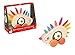 Janod Zigolos Pull Along Hedgehog Early Learning and Motor Skills Toy Made of Beech and Cherry Wood for Ages 12 Months+, one Color