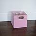 JJ Cole Heather Storage Box, 11-Inch, Pink