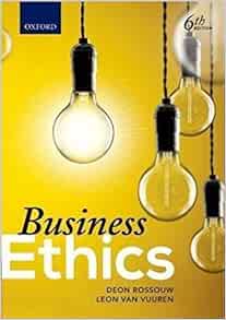 Business Ethics: 9780190721466: Business Ethics Books @ Amazon.com