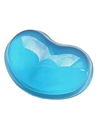 LetGoShop - Cojín de silicona para reposamuñecas, Azul