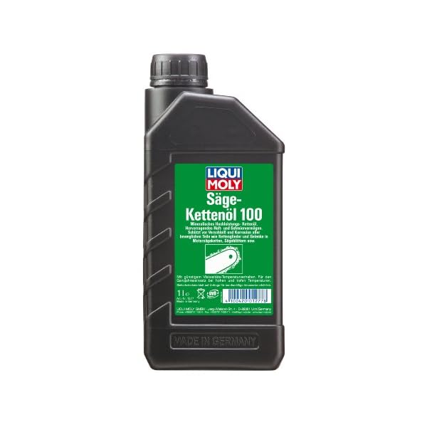 3x LIQUI MOLY 1277 SÃ¤ge-KettenÃ¶l 100 Motor SÃ¤ge Ketten Ãl 1L – Bild 3