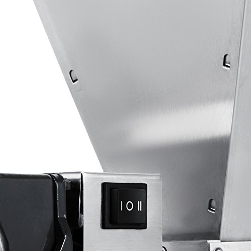 image for BestEquip 2 Roller Grain Mill Homebrew Electric Barley Grinder 40PRM M