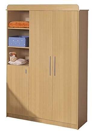 Roba 40162 Kleiderschrank 3 Turig Lena Buche Amazon De Baby