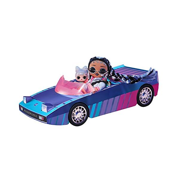LOL-Surprise-Dance-Machine-Car-with-Exclusive-Doll-Surprise-Pool-Dance-Floor-Magic-Blacklight-Multicolour-Doll-Car-for-Girls-Ages-4 LOL Surprise Dance Machine Car with Exclusive Doll, Surprise Pool, Dance Floor & Magic Blacklight - Multicolour Doll Car…