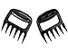 i Kito BBQ Meat Claws Pulled Pork Shredder Bear Paw, Meat Handler Carving Forks- Claw Handler Set for Pulling Brisket from Grill Smoker or Slow Cooker - Barbecue Paws (2, Black)