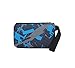 Mioy teenager school bag Canvas printing Backpack durable student bag Large Capacity 15 inch laptop daypack 3 pieces set (Blue)