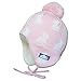 JAN & JUL Toddler Girl Winter Earflap Beanie Hats (M: 6-24 Months, Bunny Sisters)