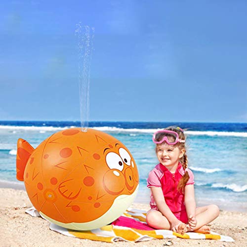 image for TKI-S Kids Water Sprinkler Toy, Giant Inflatable Water Sprinkler Puffe