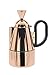 Tom Dixon Brew Stove Top Coffee Maker | Polished Steel with Copper Finish Espresso Maker | Art Deco Design | Heat-Resistant Handle | Luxury Moka Pot - Copper